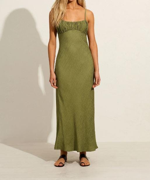 Saints & Secrets Dress Valia Maxi - Olive