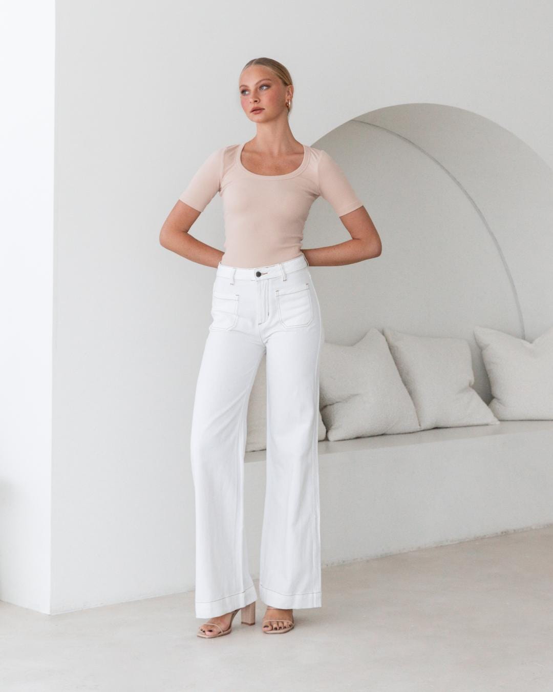 Paper Heart Jeans Wide Leg pants
