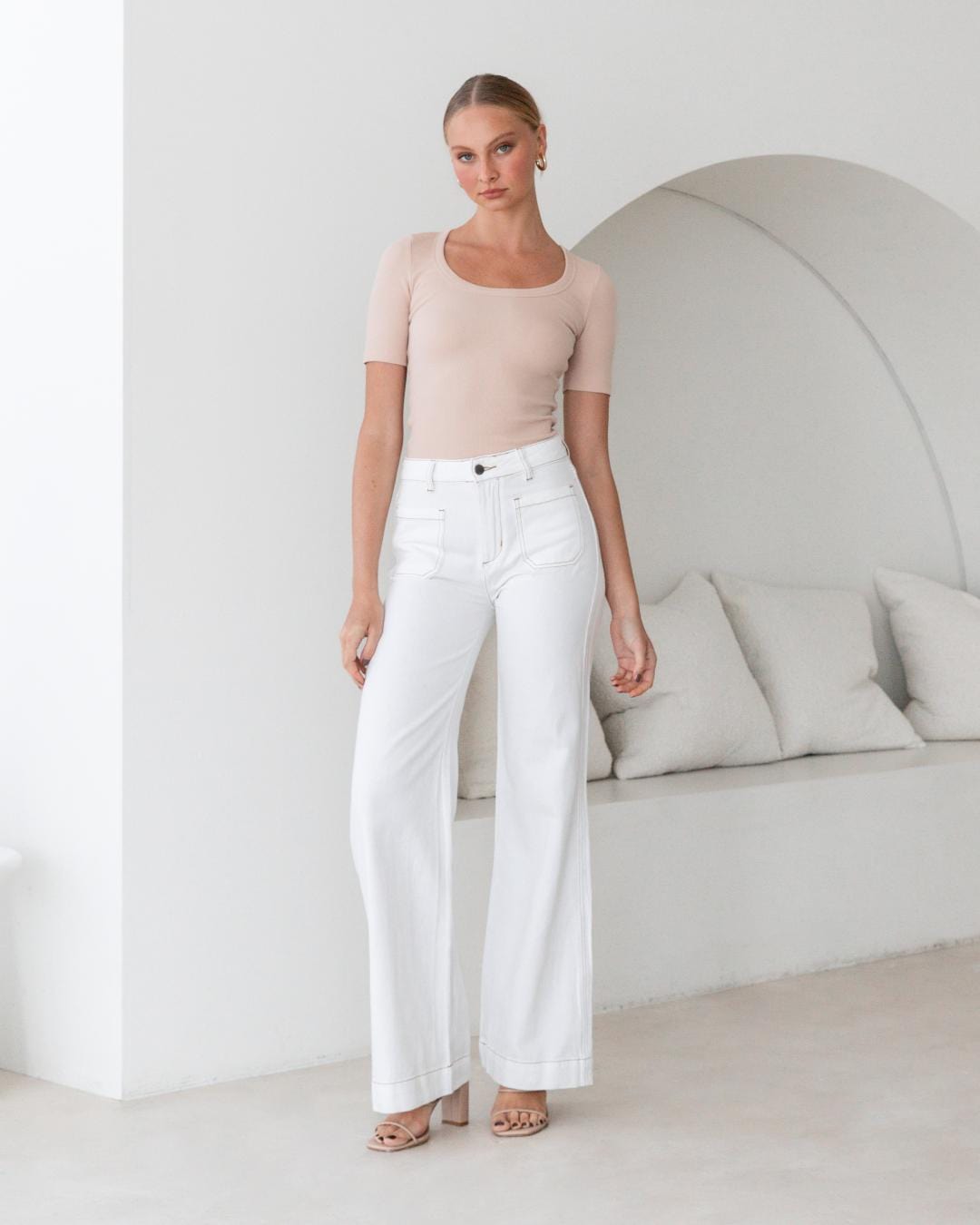 Paper Heart Jeans Wide Leg pants