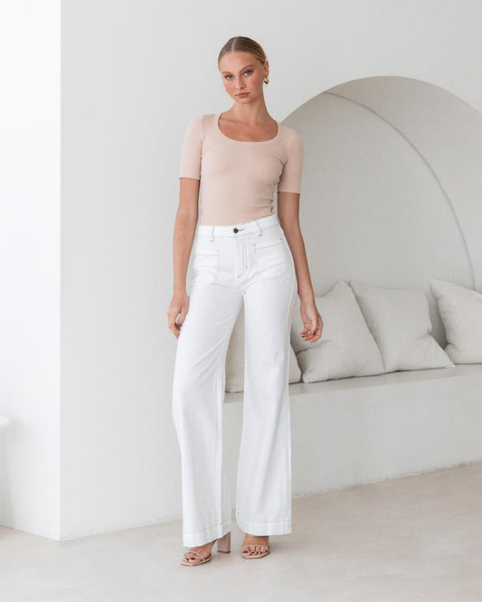Paper Heart Jeans Wide Leg pants