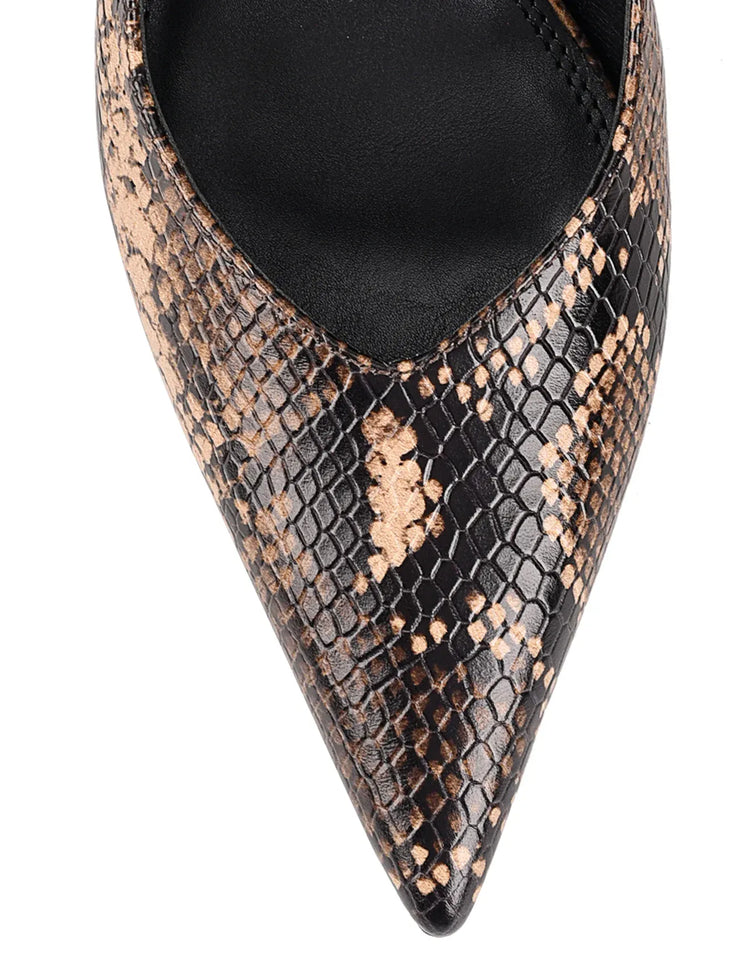 Siren snake heels Yory -  Brown Snake