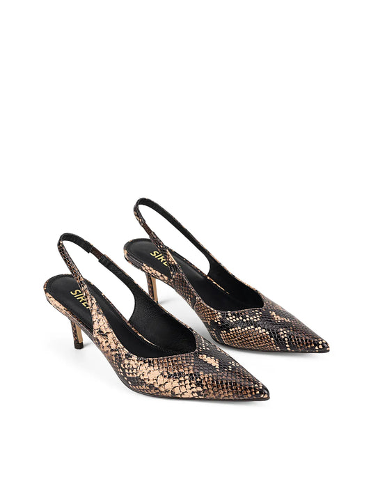 Siren snake heels Yory -  Brown Snake