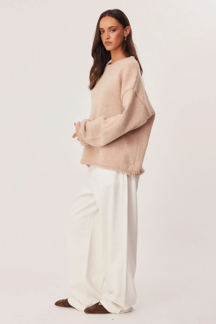 SNDYS knit jumper Zoya Knit Jumper Beige