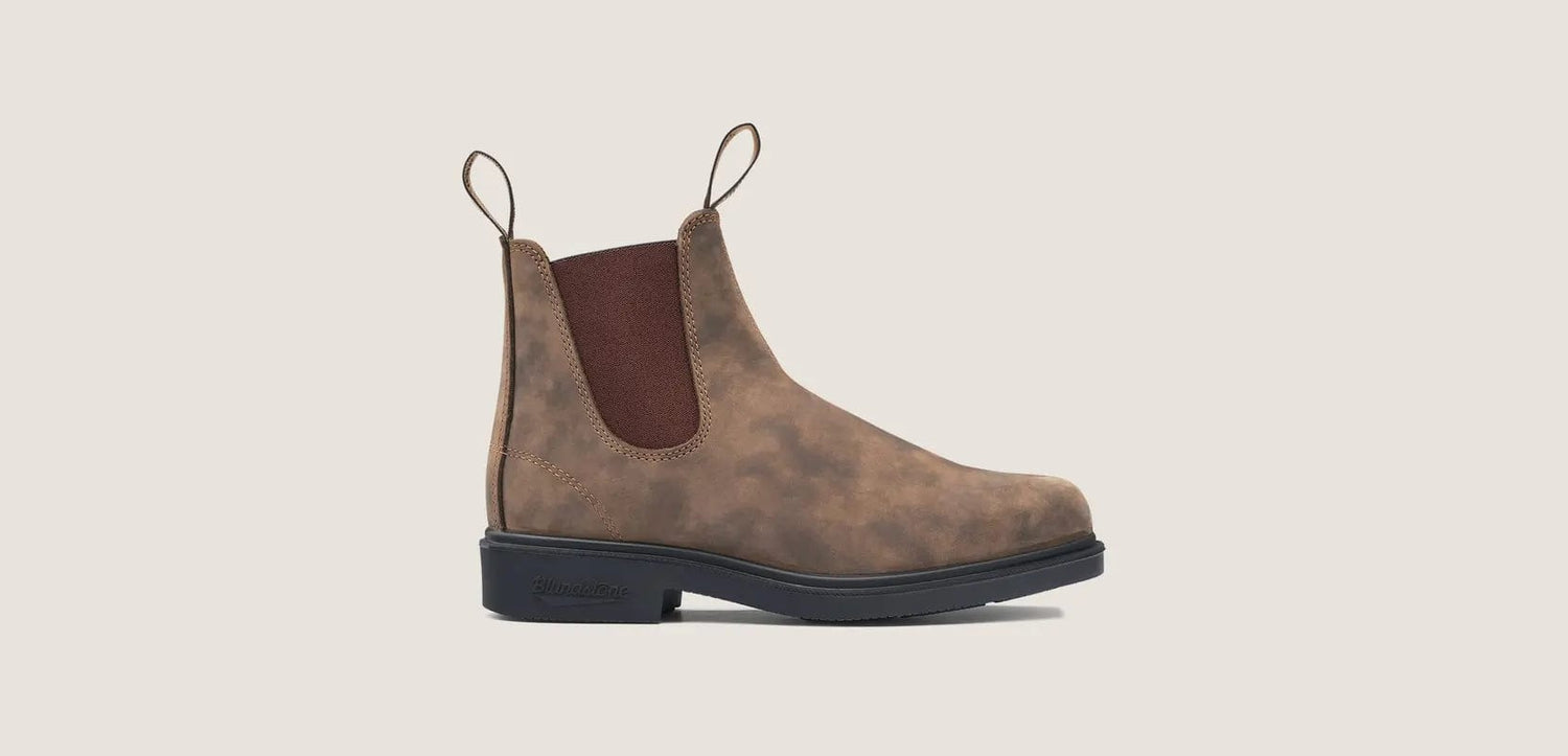 Blundstone BOOTS #1306 WOMEN'S DRESS CHELSEA BOOTS - RUSTIC BROWN