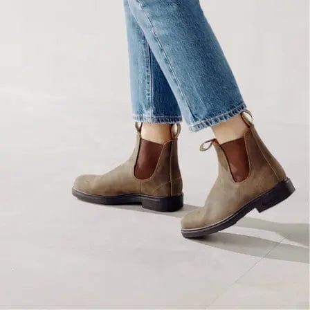 1306 women's dress chelsea boots - rustic brown Blundstone 1306 Worn In Blundstone #1306 Dress Chelsea Boots Rustic Brown Pipi's Boutique