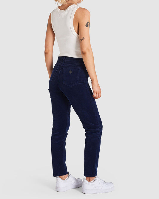 Abrand Jeans Jeans A 94 High Slim - French Navy Cord