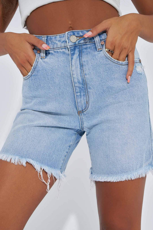 A Brand Jeans SHORTS A Claudia Cut Off - Emily