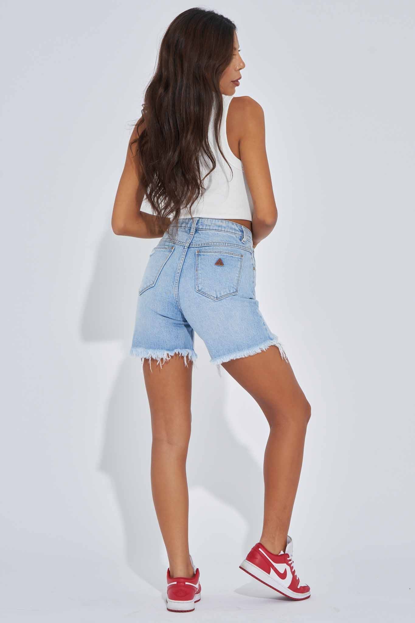 A Brand Jeans SHORTS A Claudia Cut Off - Emily