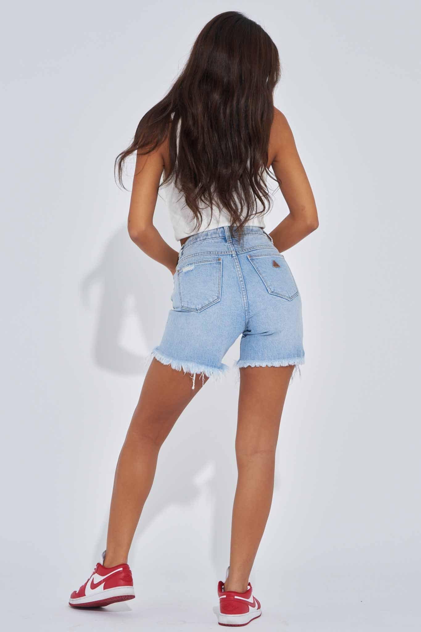 A Brand Jeans SHORTS A Claudia Cut Off - Emily