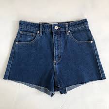 A brand SHORTS Abrand High Relaxed Shorts - Donna