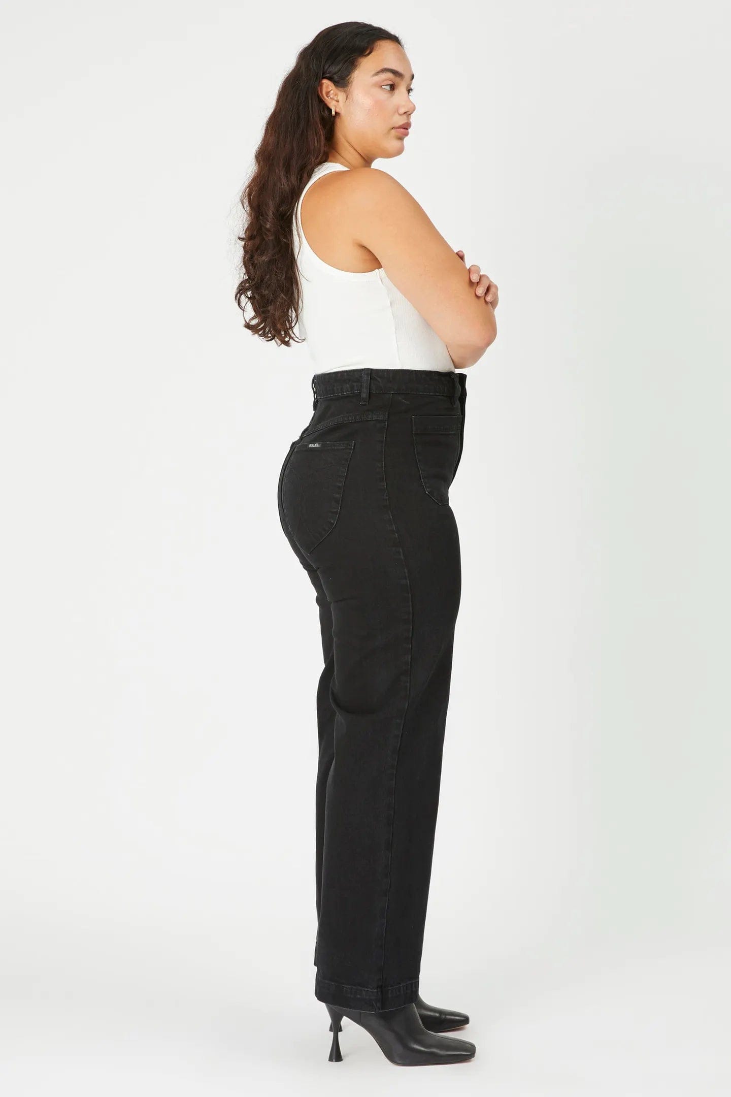 Pipi’s Boutique Copy of Sailor Jeans-Jet Black