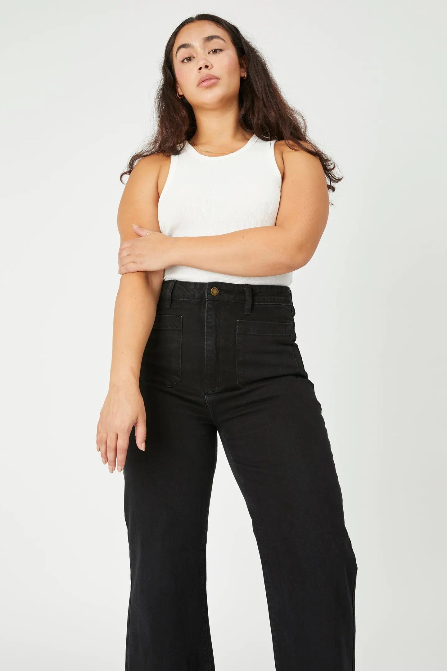 Pipi’s Boutique Copy of Sailor Jeans-Jet Black