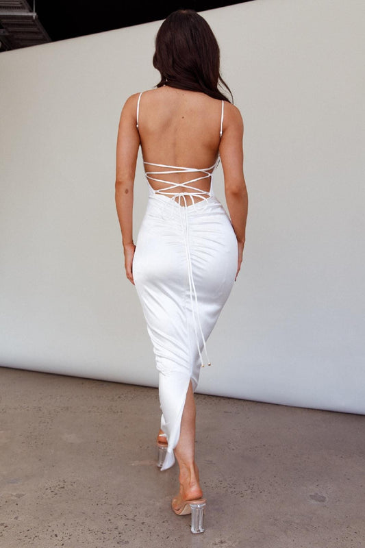 Angel Biba formal dress Dina Dress - White