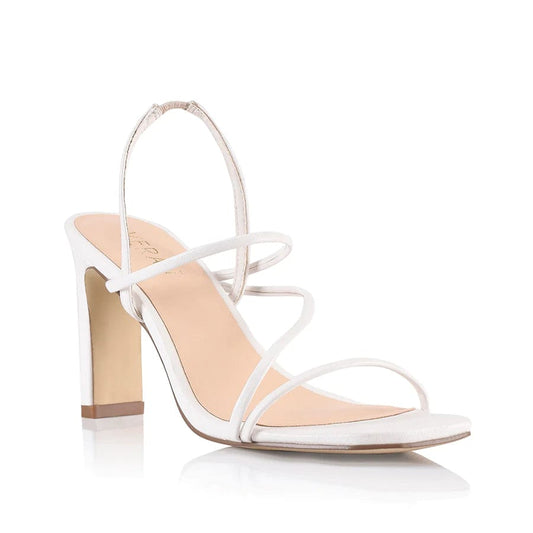Pipi’s Boutique King Strappy Heel - White