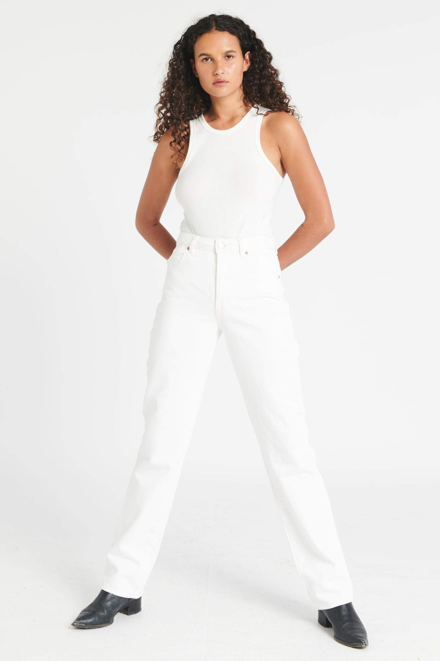 ROLLAS JEANS Jeans Rollas Classic Straight - Vintage White