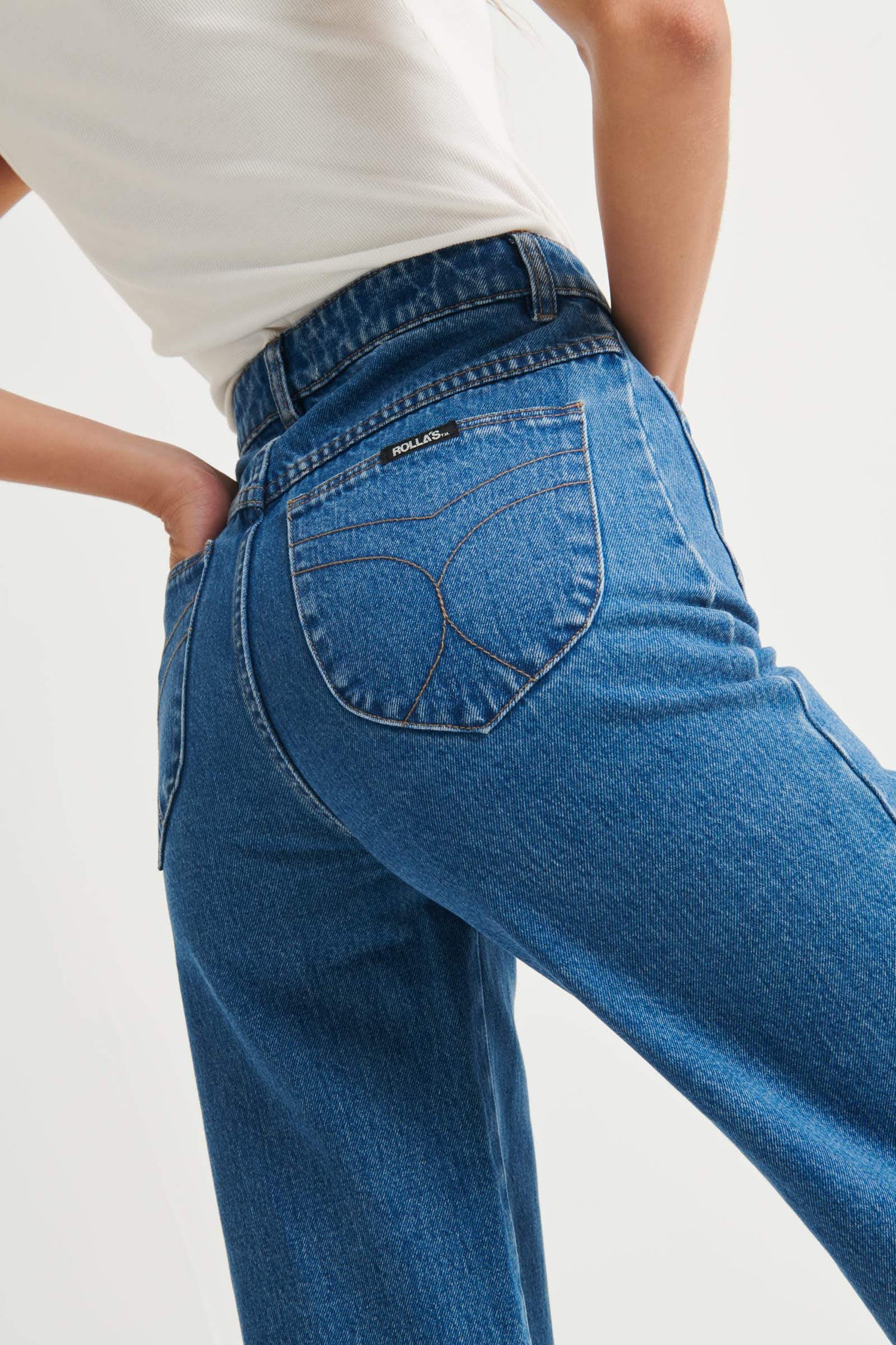 ROLLAS JEANS Jeans Sailor Jean Long - Ashley Blue