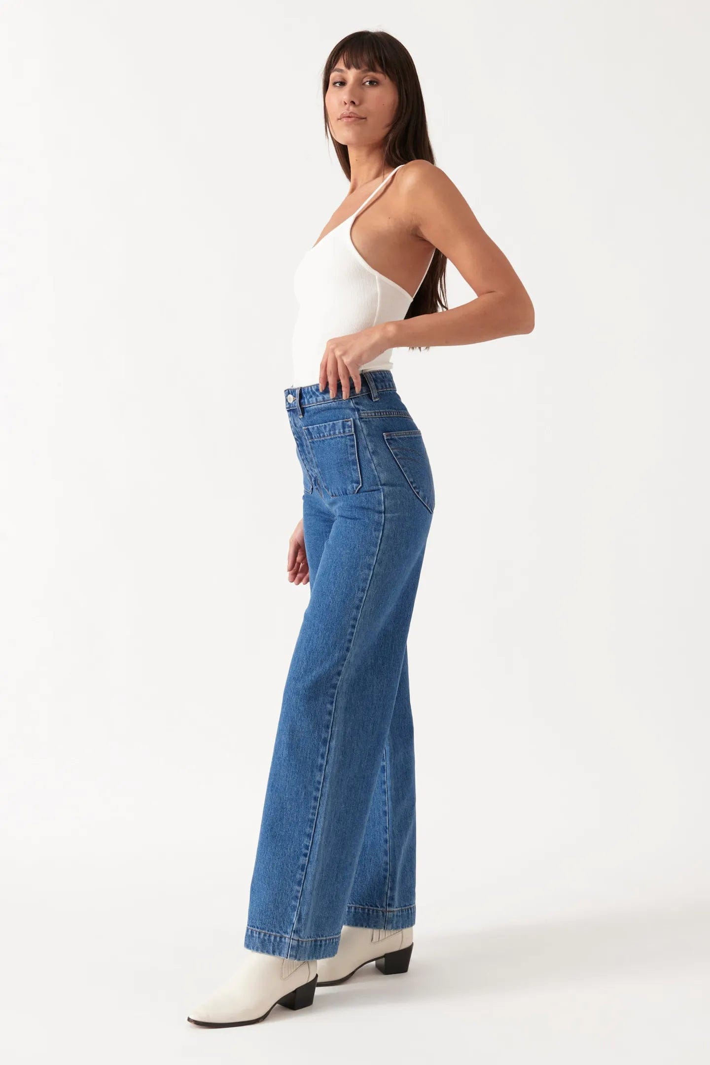 Sailor Jean LONG - Bluebird Organic – Pipi's Boutique