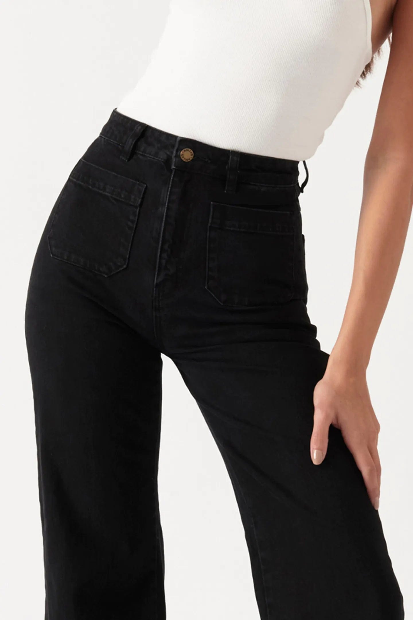 ROLLAS JEANS Jeans Sailor Jeans Long - Jet Black